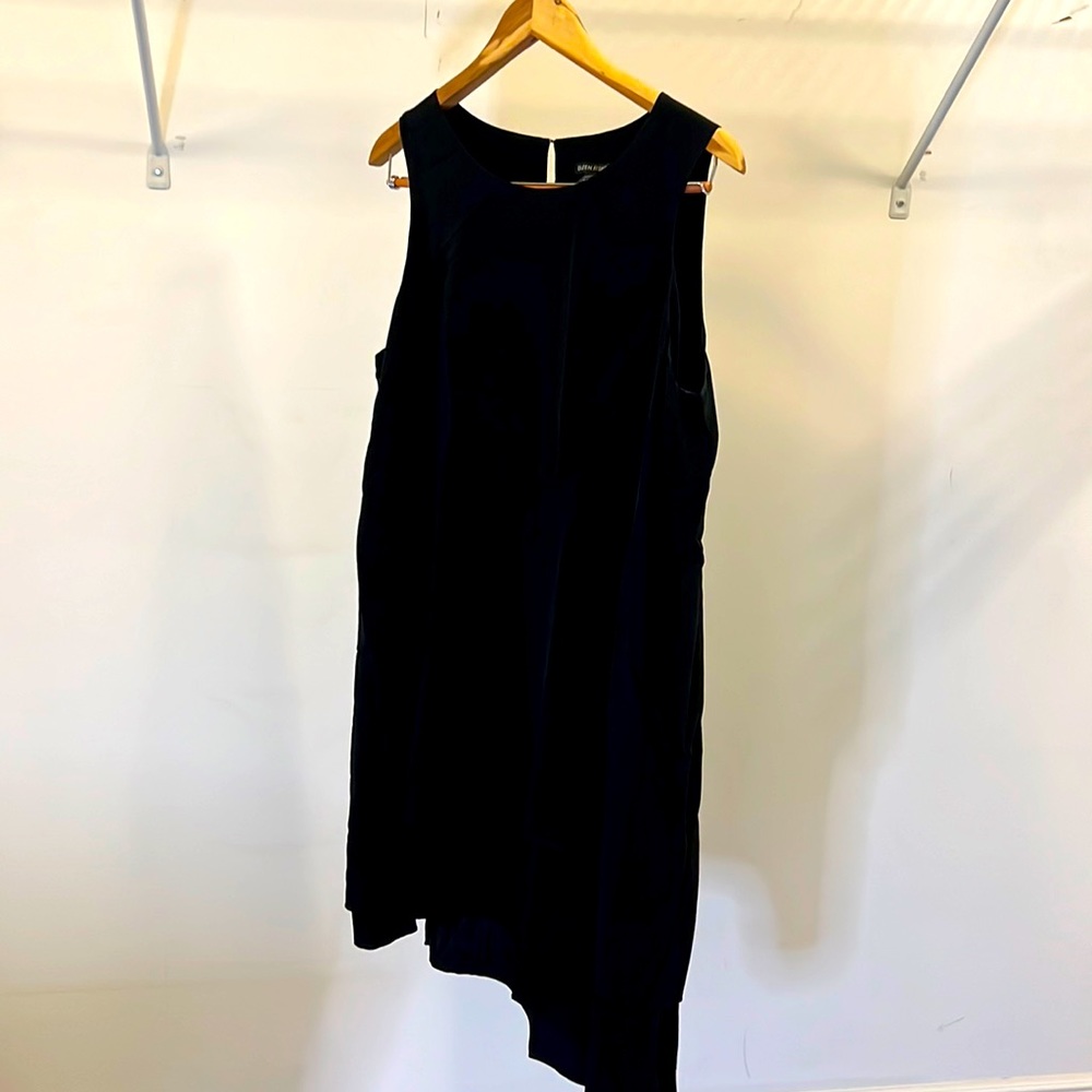Eileen fisher high low tunic sleeveless top